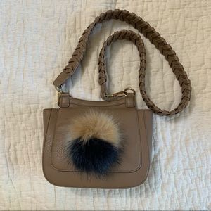 Anthropologie / Jules Kae Pom Pom purse